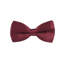 Charger l'image dans la galerie, HUISHI Classic Kid Children Bow Tie Boys Grils Baby Children Bowtie Fashion Solid Color Mint Green Red Black Toddle Pets Cravate