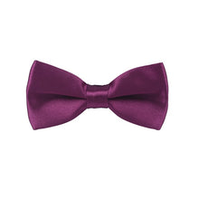 Charger l'image dans la galerie, HUISHI Classic Kid Children Bow Tie Boys Grils Baby Children Bowtie Fashion Solid Color Mint Green Red Black Toddle Pets Cravate