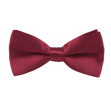 Charger l'image dans la galerie, HUISHI Classic Kid Children Bow Tie Boys Grils Baby Children Bowtie Fashion Solid Color Mint Green Red Black Toddle Pets Cravate