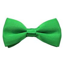 Charger l'image dans la galerie, HUISHI Classic Kid Children Bow Tie Boys Grils Baby Children Bowtie Fashion Solid Color Mint Green Red Black Toddle Pets Cravate