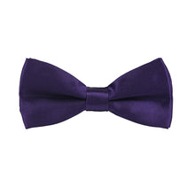 Charger l'image dans la galerie, HUISHI Classic Kid Children Bow Tie Boys Grils Baby Children Bowtie Fashion Solid Color Mint Green Red Black Toddle Pets Cravate