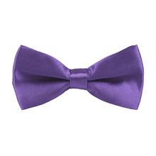 Charger l'image dans la galerie, HUISHI Classic Kid Children Bow Tie Boys Grils Baby Children Bowtie Fashion Solid Color Mint Green Red Black Toddle Pets Cravate