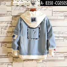 Charger l'image dans la galerie, XXXtentacion Denim Jacket Fake two pieces Coat Hip Hop Harajuku Rapper Singer XXXtentacion Hoodies Men/Women Fashion Streetwear