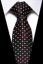 Charger l'image dans la galerie, 100% Silk tie skinny 7.5 cm Red floral necktie high fashion plaid ties for men slim cotton cravat neckties Mens gravatas