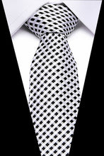 Charger l'image dans la galerie, 100% Silk tie skinny 7.5 cm Red floral necktie high fashion plaid ties for men slim cotton cravat neckties Mens gravatas