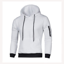 Charger l'image dans la galerie, Hip Hop Zipper Hooded Sweatshirt Men Spring Casual Flag Print Pullover Hoodies Sweatshirts Male Solid Streetswear Red Black