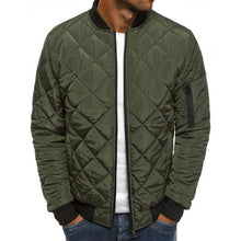 Charger l'image dans la galerie, SHUJIN Slim Warm Coats Spring Winter Men's Lightweight Windproof Packable Warm Jacket Solid Color Jackests Outwear