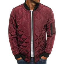 Charger l'image dans la galerie, SHUJIN Slim Warm Coats Spring Winter Men's Lightweight Windproof Packable Warm Jacket Solid Color Jackests Outwear