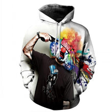Charger l'image dans la galerie, TUNSECHY NEW 2020 Hot Fashion Men/Women 3d Sweatshirts Print Spilled Milk Space Galaxy Hooded Hoodies Thin Unisex Pullovers Tops