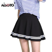Charger l'image dans la galerie, ALSOTO hiver et été style marque femmes jupe élastique faldas dames midi jupes Sexy fille mini jupes courtes saia feminina