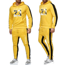 Charger l'image dans la galerie, Marque vêtements hommes mode survêtement décontracté Sportsuit hommes sweats capuches vêtements de sport JORDAN 23 manteau + pantalon hommes ensemble