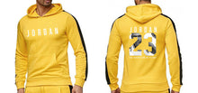 Charger l'image dans la galerie, Marque vêtements hommes mode survêtement décontracté Sportsuit hommes sweats capuches vêtements de sport JORDAN 23 manteau + pantalon hommes ensemble