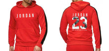 Charger l'image dans la galerie, Marque vêtements hommes mode survêtement décontracté Sportsuit hommes sweats capuches vêtements de sport JORDAN 23 manteau + pantalon hommes ensemble