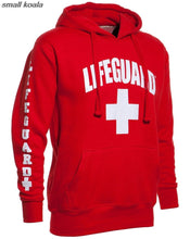 Charger l'image dans la galerie, 3 Side Print Lifeguard man Hoodie Sweatshirt Red Life Guard New Unisex S-2XL