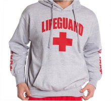 Charger l'image dans la galerie, 3 Side Print Lifeguard man Hoodie Sweatshirt Red Life Guard New Unisex S-2XL