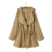 Charger l'image dans la galerie, VISNXGI Spring Autumn Jacket Long Jackets And Coats Female Coat Casual Army Green Bomber Jacket Women Basic Outwear Jackets S-XL