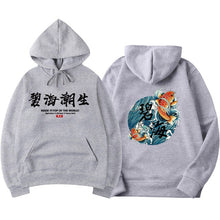 Charger l&#39;image dans la galerie, kanye west japanese streetwear Chinese characters Men Hoodies Sweatshirts Fashion Autumn Hip Hop Black Hoodie Erkek sweatshirt
