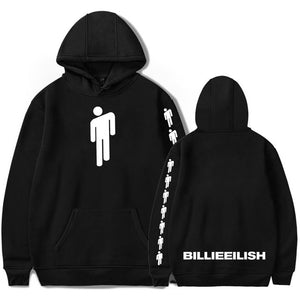 Billie Eilish hoodies women men streetwear girl red clothes harajuku shirt beanies new sweatshirts Top hat bad guy