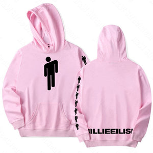 Billie Eilish hoodies women men streetwear girl red clothes harajuku shirt beanies new sweatshirts Top hat bad guy