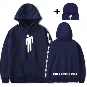 Billie Eilish hoodies women men streetwear girl red clothes harajuku shirt beanies new sweatshirts Top hat bad guy