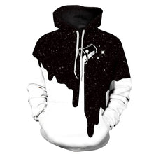 Charger l&#39;image dans la galerie, TUNSECHY NEW 2020 Hot Fashion Men/Women 3d Sweatshirts Print Spilled Milk Space Galaxy Hooded Hoodies Thin Unisex Pullovers Tops
