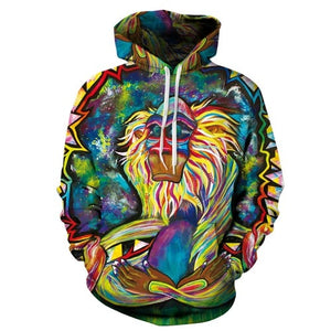 TUNSECHY NEW 2020 Hot Fashion Men/Women 3d Sweatshirts Print Spilled Milk Space Galaxy Hooded Hoodies Thin Unisex Pullovers Tops