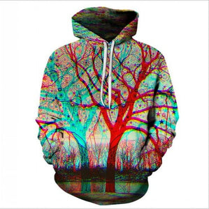 TUNSECHY NEW 2020 Hot Fashion Men/Women 3d Sweatshirts Print Spilled Milk Space Galaxy Hooded Hoodies Thin Unisex Pullovers Tops