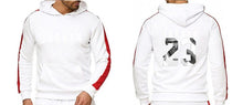 Charger l'image dans la galerie, Marque vêtements hommes mode survêtement décontracté Sportsuit hommes sweats capuches vêtements de sport JORDAN 23 manteau + pantalon hommes ensemble

