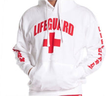 Charger l&#39;image dans la galerie, 3 Side Print Lifeguard  man Hoodie Sweatshirt Red Life Guard New Unisex S-2XL
